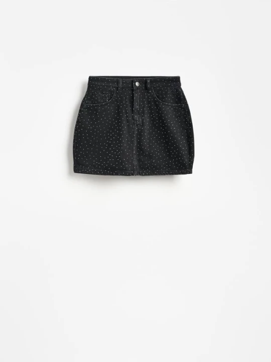 Foto del prodotto Reserved - Gonna-pantaloncini in jeans - nero