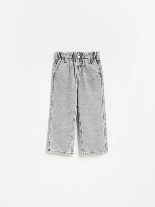 Foto del prodotto Reserved - Jeans paperbag - grigio chiaro