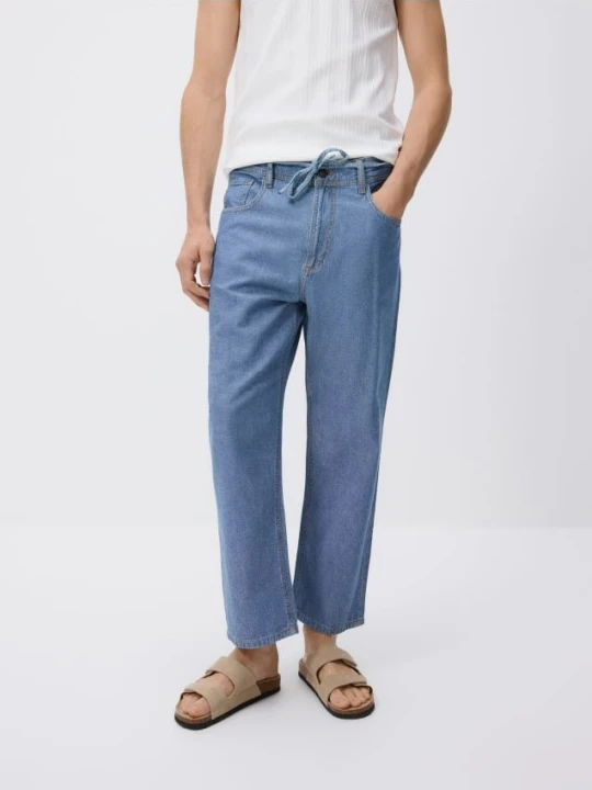 Foto del prodotto Reserved - Jeans relaxed straight - blu