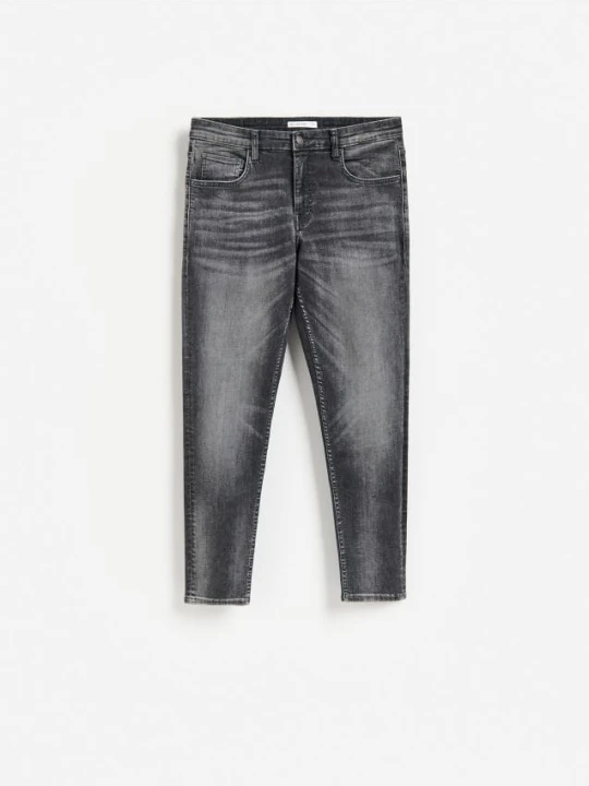 Foto del prodotto Reserved - Jeans skinny con effetto slavato - grigio
