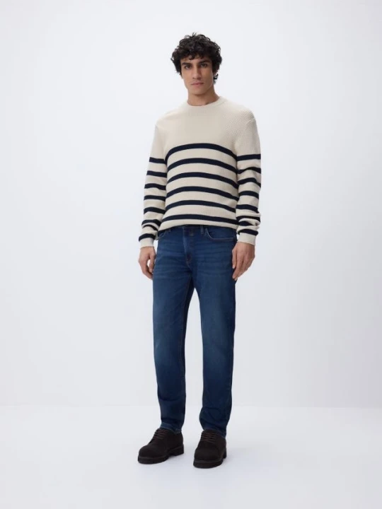 Foto del prodotto Reserved - Jeans slim fit effetto slavato - blu scuro