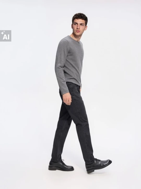 Foto del prodotto Reserved - Jeans slim fit effetto slavato - nero