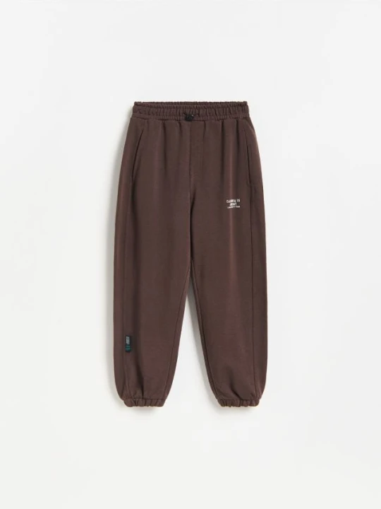 Foto del prodotto Reserved - Joggers in cotone - marrone scuro