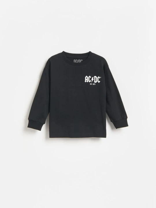 Foto del prodotto Reserved - Maglia a maniche lunghe AC / DC - nero