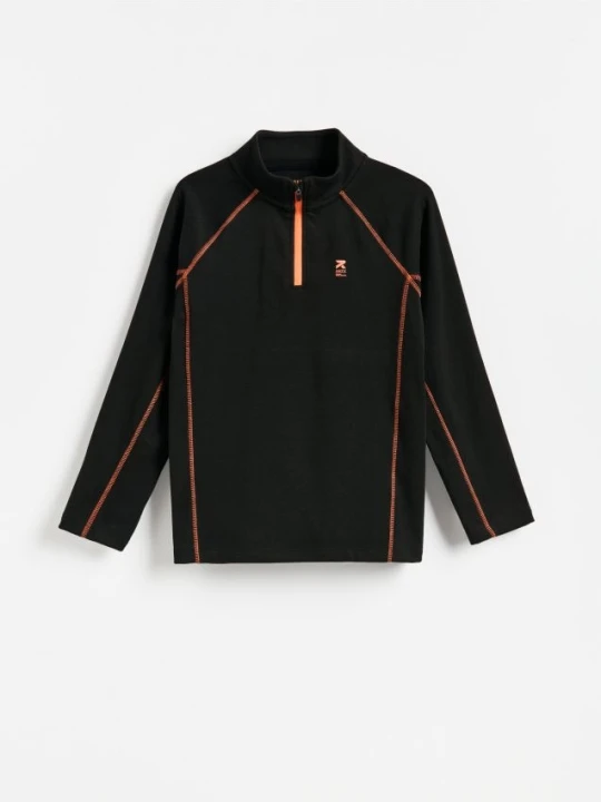 Foto del prodotto Reserved - Maglia a maniche lunghe in pile - nero