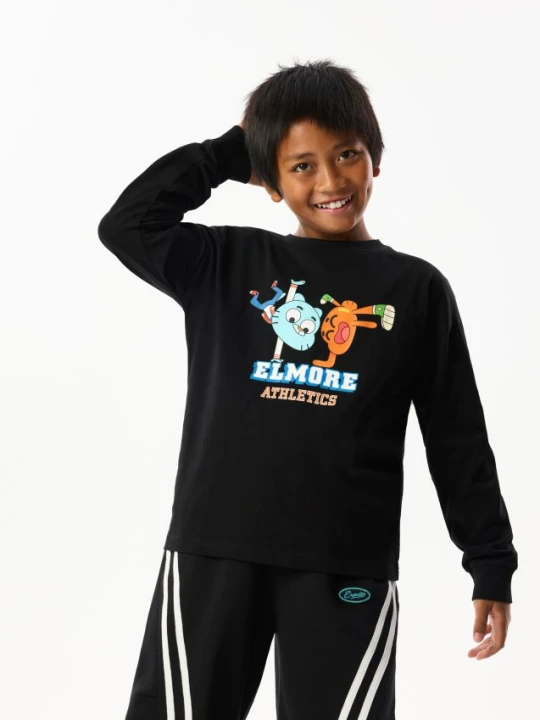 Foto del prodotto Reserved - Maglia a maniche lunghe The Amazing World of Gumball - nero