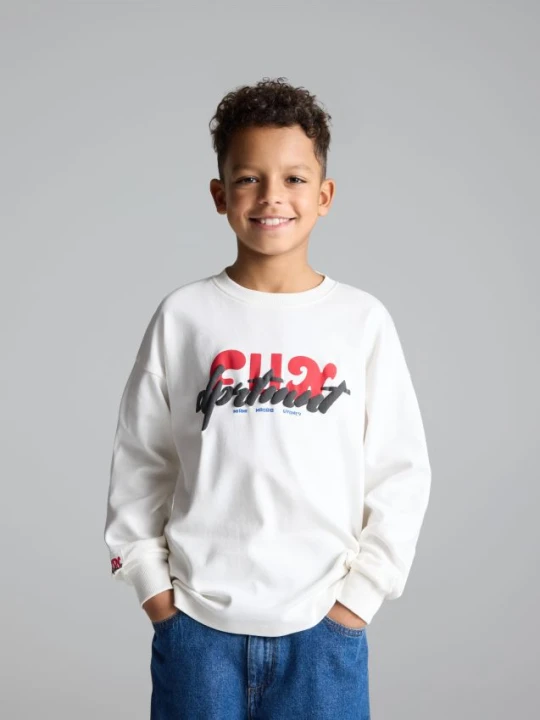 Foto del prodotto Reserved - Maglia in cotone a maniche lunghe - bianco