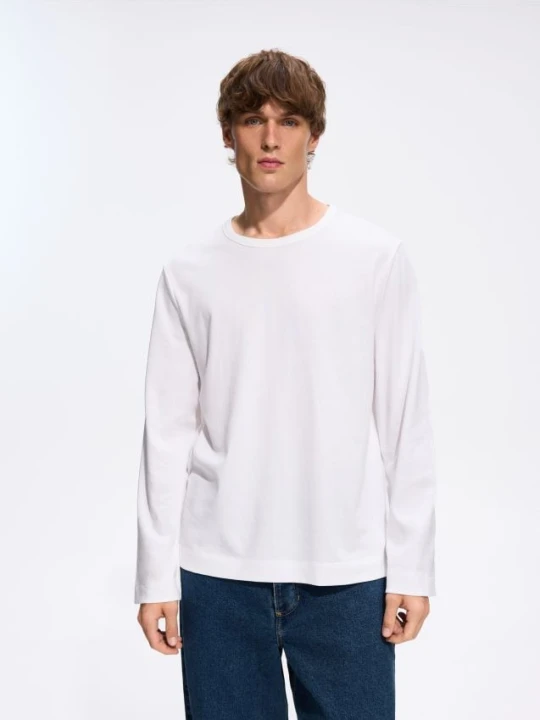 Foto del prodotto Reserved - Maglia oversize in cotone - bianco