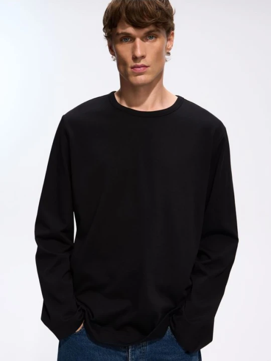 Foto del prodotto Reserved - Maglia oversize in cotone - nero