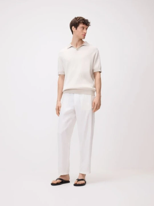 Foto del prodotto Reserved - Maglia polo in cotone - beige