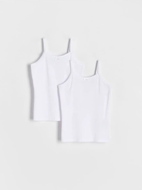 Foto del prodotto Reserved - Maglietta in cotone 2 pack - bianco