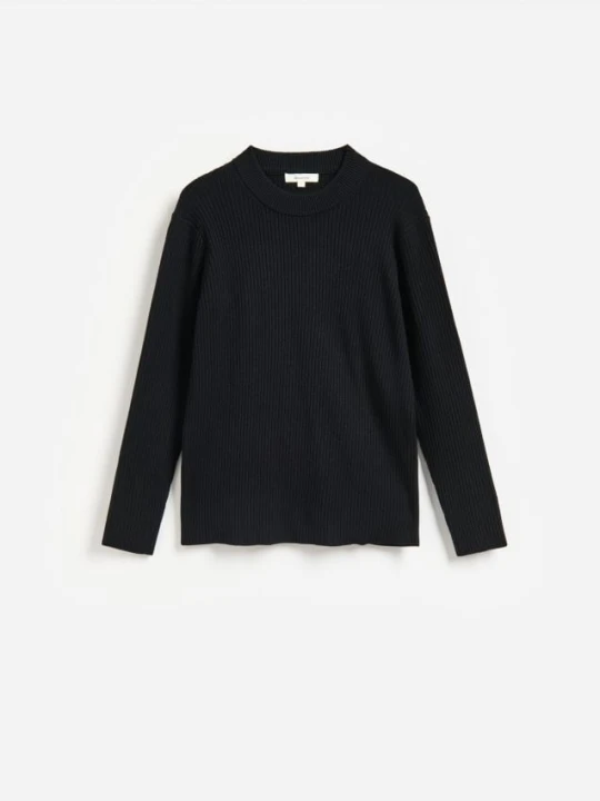 Foto del prodotto Reserved - Maglione a costine in misto viscosa - nero