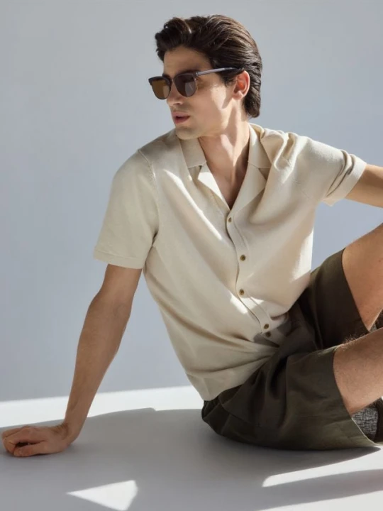 Foto del prodotto Reserved - Maglione a maniche corte - beige