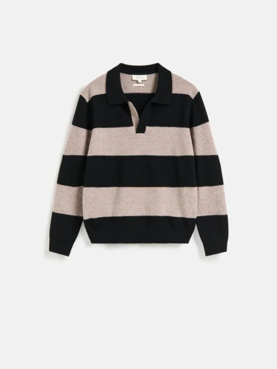 Foto del prodotto Reserved - Maglione a polo in misto lana - multicolore