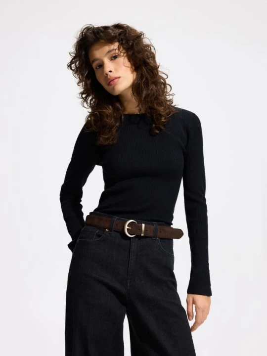 Foto del prodotto Reserved - Maglione con bottoni decorativi - nero