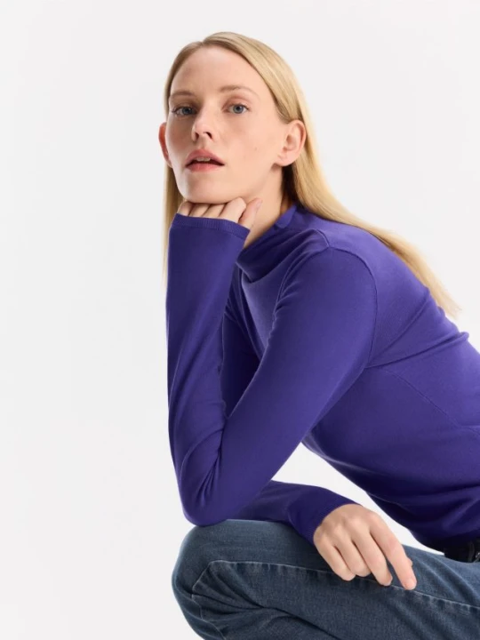 Foto del prodotto Reserved - Maglione con lyocell - viola
