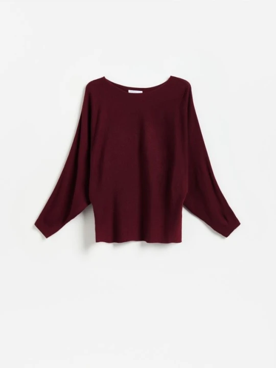 Foto del prodotto Reserved - Maglione con manica kimono - bordeaux