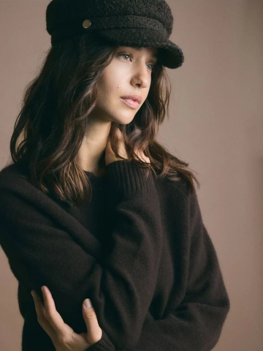 Foto del prodotto Reserved - Maglione di lana con colletto - marrone