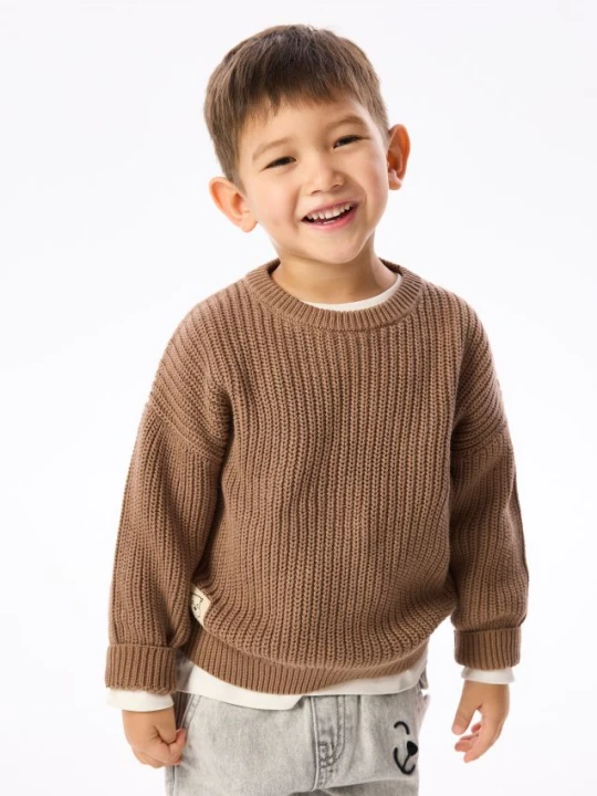 Foto del prodotto Reserved - Maglione in cotone - marrone