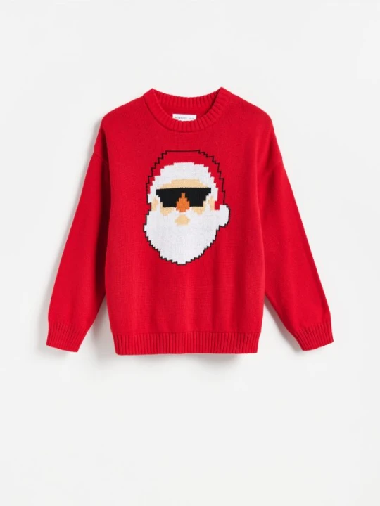 Foto del prodotto Reserved - Maglione in cotone - rosso
