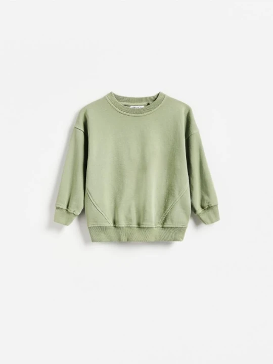Foto del prodotto Reserved - Maglione in cotone - verde chiaro