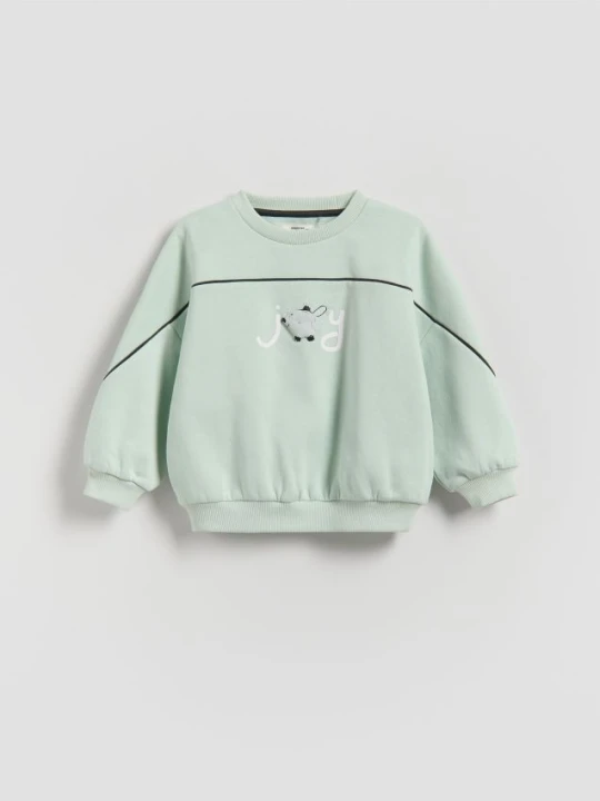 Foto del prodotto Reserved - Maglione in cotone - verde pallido