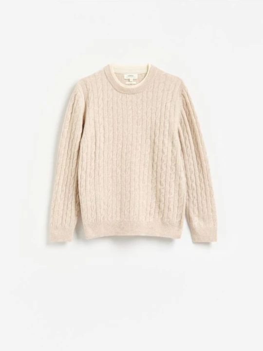 Foto del prodotto Reserved - Maglione in lana - beige