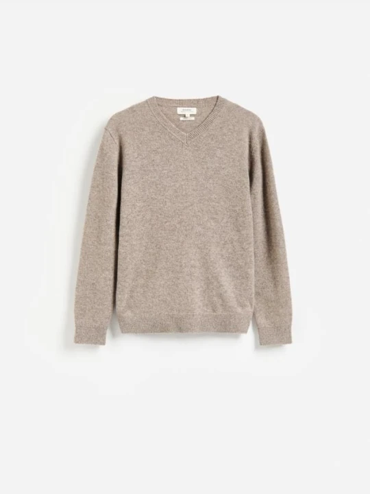 Foto del prodotto Reserved - Maglione in lana con lana di yak - beige