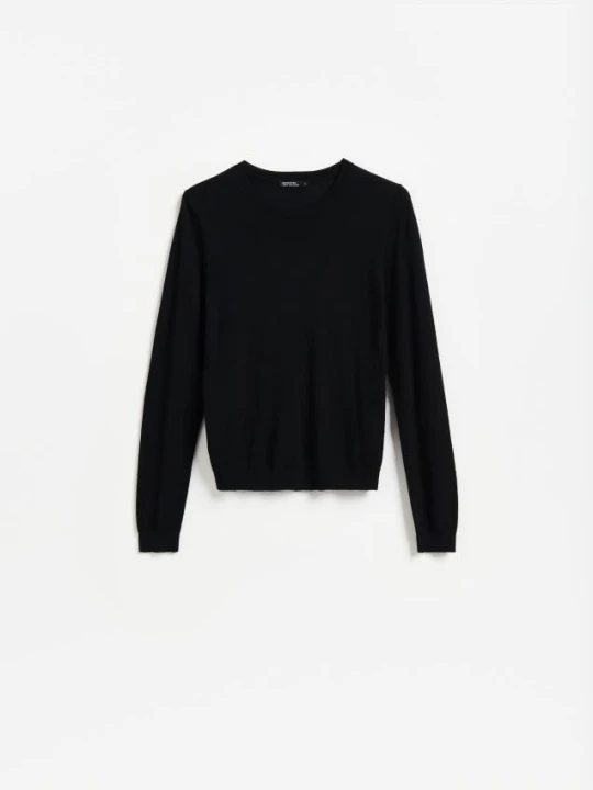 Foto del prodotto Reserved - Maglione in lana e modal - nero