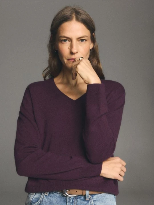 Foto del prodotto Reserved - Maglione in lana merino - bordeaux