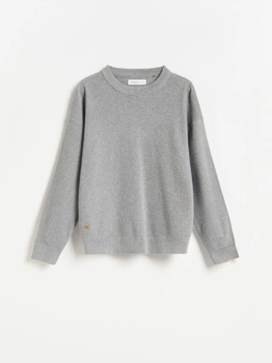 Foto del prodotto Reserved - Maglione in misto cotone - grigio scuro