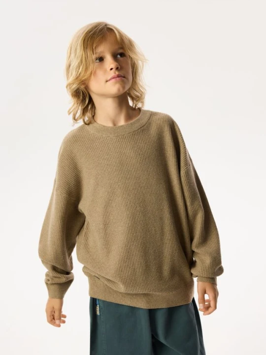 Foto del prodotto Reserved - Maglione in misto cotone - marrone dorato