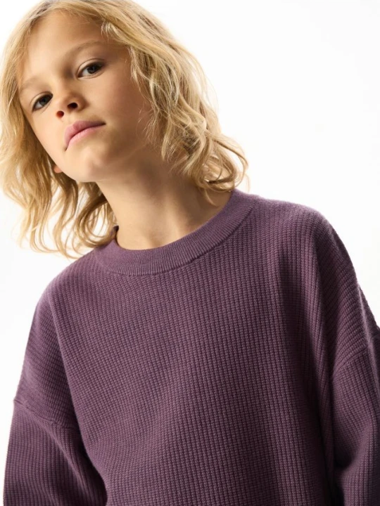 Foto del prodotto Reserved - Maglione in misto cotone - uva
