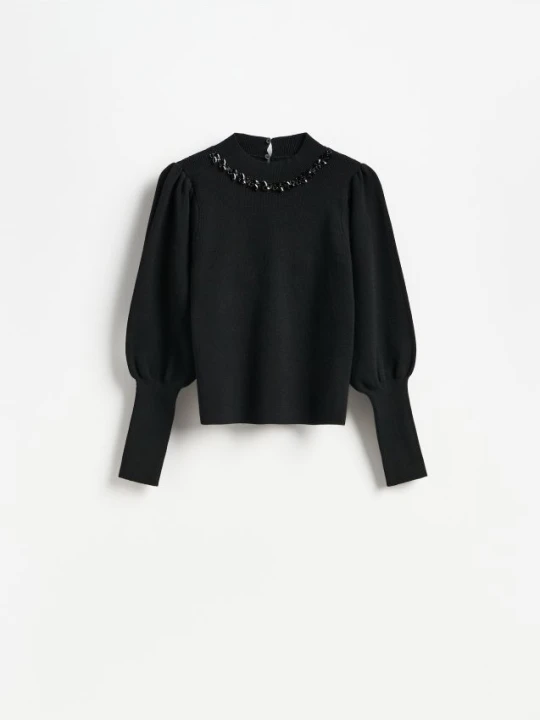 Foto del prodotto Reserved - Maglione in misto lana - nero