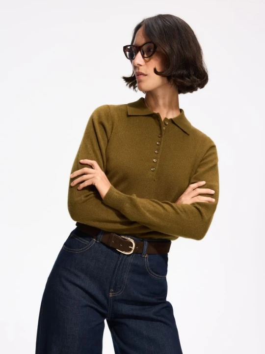 Foto del prodotto Reserved - Maglione in misto lana - verde oliva chiaro