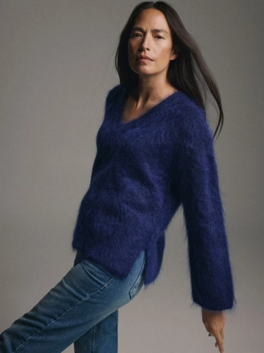 Foto del prodotto Reserved - Maglione in misto mohair - indaco