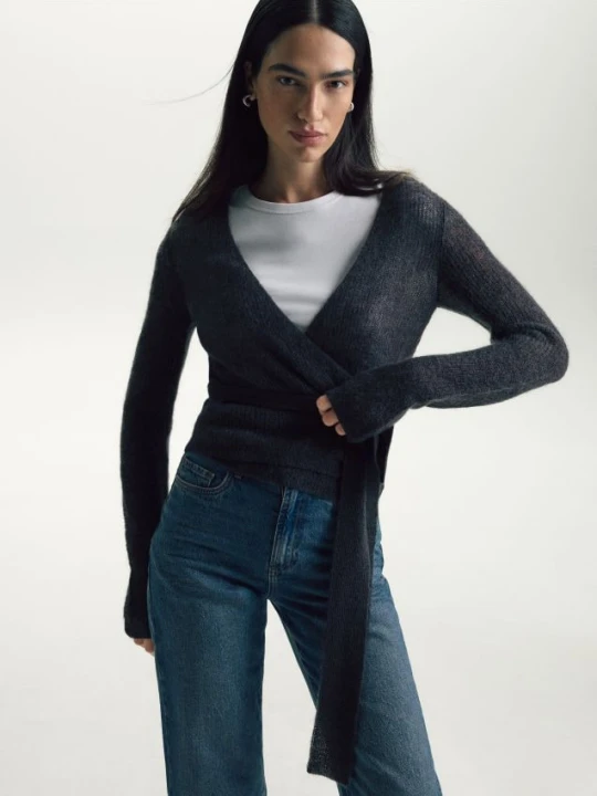 Foto del prodotto Reserved - Maglione in misto mohair - marrone polveroso
