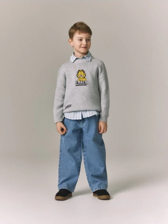 Foto del prodotto Reserved - Maglione oversize Garfield - grigio chiaro