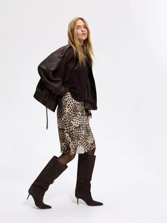 Foto del prodotto Reserved - Midigonna con fantasia animalier - multicolore