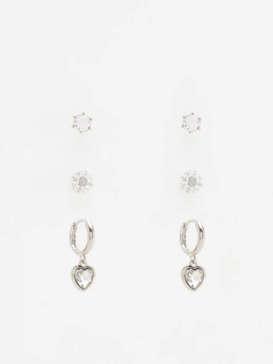 Foto del prodotto Reserved - Orecchini 3 pack - argento