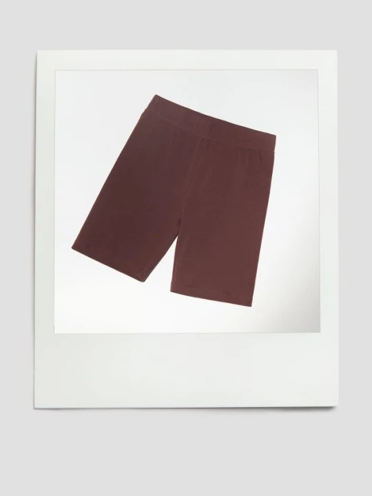 Foto del prodotto Reserved - Pantaloncini ciclisti in cotone - marrone scuro