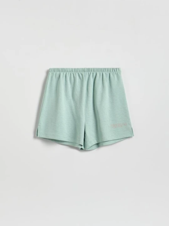 Foto del prodotto Reserved - Pantaloncini con stampa - verde pallido