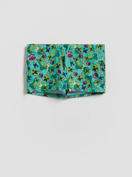 Foto del prodotto Reserved - Pantaloncini da bagno Minecraft - turchese