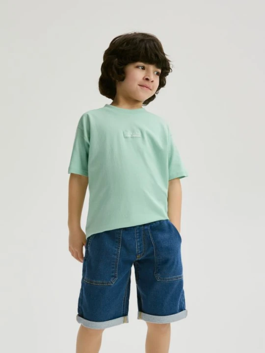 Foto del prodotto Reserved - Pantaloncini di jeans - blu
