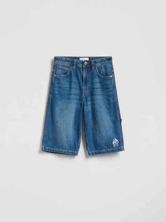Foto del prodotto Reserved - Pantaloncini di jeans - blu