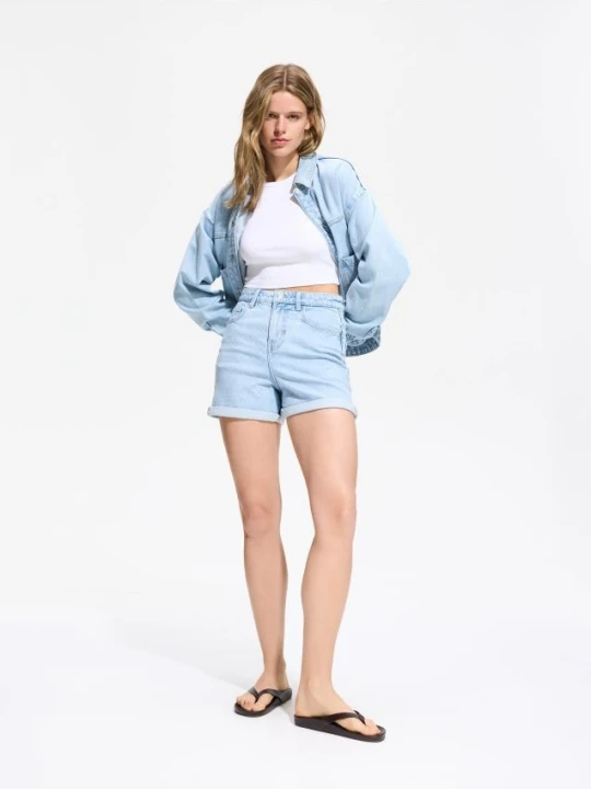 Foto del prodotto Reserved - Pantaloncini di jeans - blu