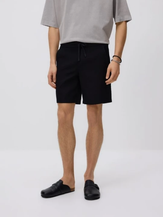 Foto del prodotto Reserved - Pantaloncini jogger in cotone - nero