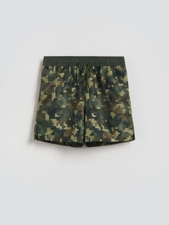 Foto del prodotto Reserved - Pantaloncini mare con stampa - verde
