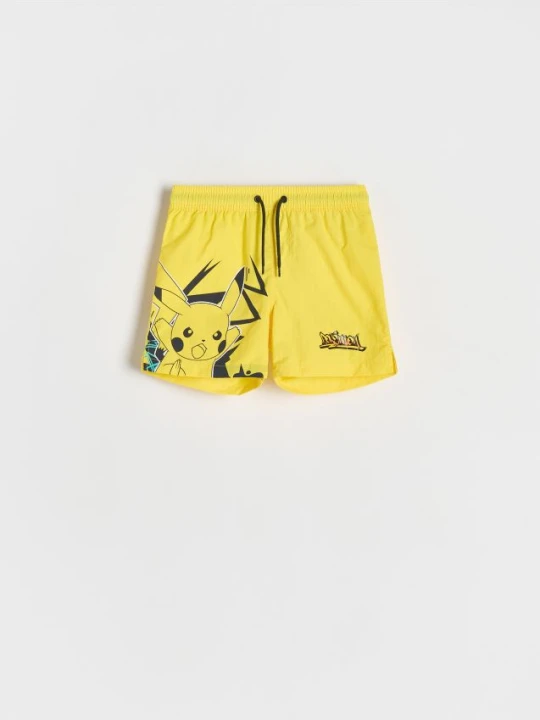 Foto del prodotto Reserved - Pantaloncini mare Pokémon - giallo