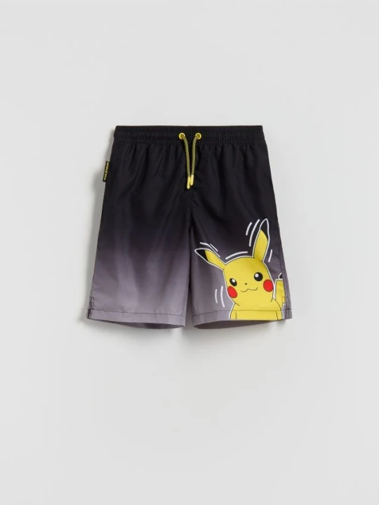 Foto del prodotto Reserved - Pantaloncini mare Pokémon - nero